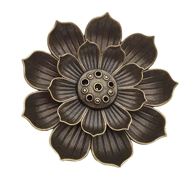 1Pcs Porous Lotus Incense Insertion Zen Line Lncense Lnsertion Seat Accessories Sandalwood Burner Lncense Plate Tray - LEIDAI