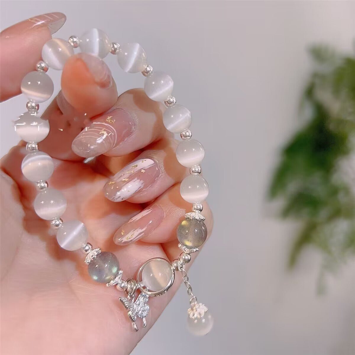 Cat's Eye Crystal Energy Bracelet | Bless Jade - LEIDAI