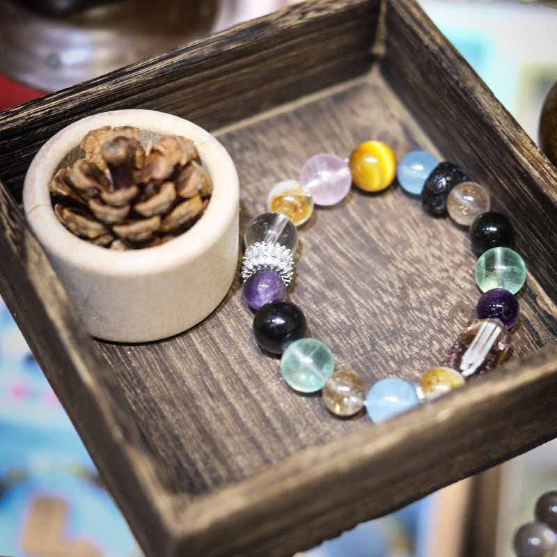 Energy balance crystal multi - treasure bracelet| Bless Jade - LEIDAI
