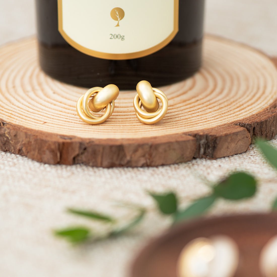 LEIDAI Chunky Gold Hoop Earrings for Women Earrings Lightweight Geometric patterns Hollow Open Hoops Hypoallergenic Gold Plated Earrings Fashion Jewelry - LEIDAI