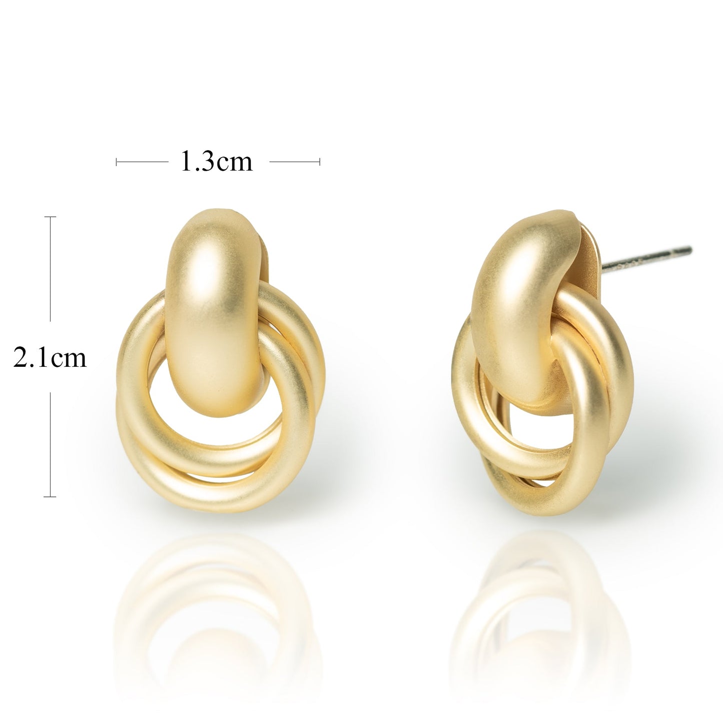 LEIDAI Chunky Gold Hoop Earrings for Women Earrings Lightweight Geometric patterns Hollow Open Hoops Hypoallergenic Gold Plated Earrings Fashion Jewelry - LEIDAI