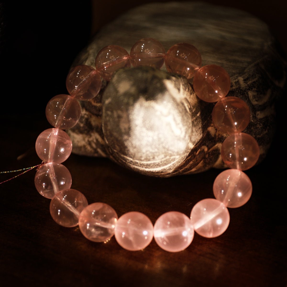 Love energy Powder Crystal Bracelet| Bless Jade - LEIDAI