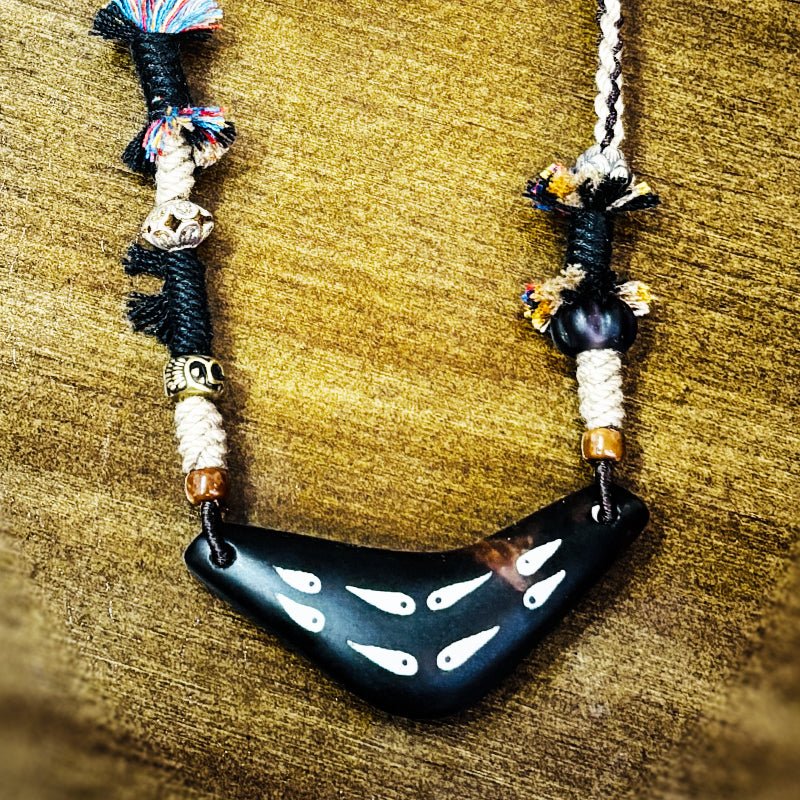 Original Good Luck Agate Necklace | Bless Jade - LEIDAI