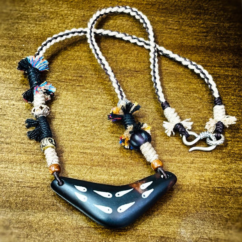 Original Good Luck Agate Necklace | Bless Jade - LEIDAI