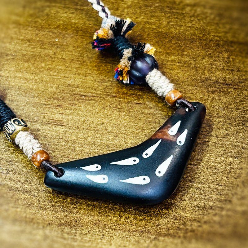 Original Good Luck Agate Necklace | Bless Jade - LEIDAI