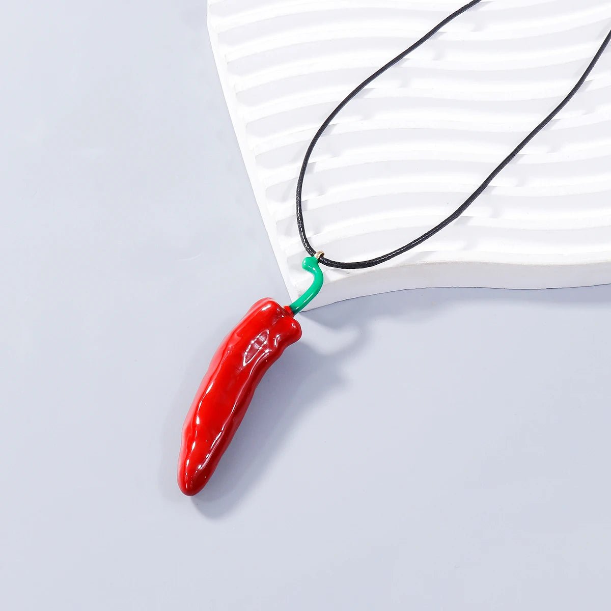 Pepper Pendant Rope Chains Necklace for Women Boho Style Fashion Holiday Party Jewelry Gifts - LEIDAI