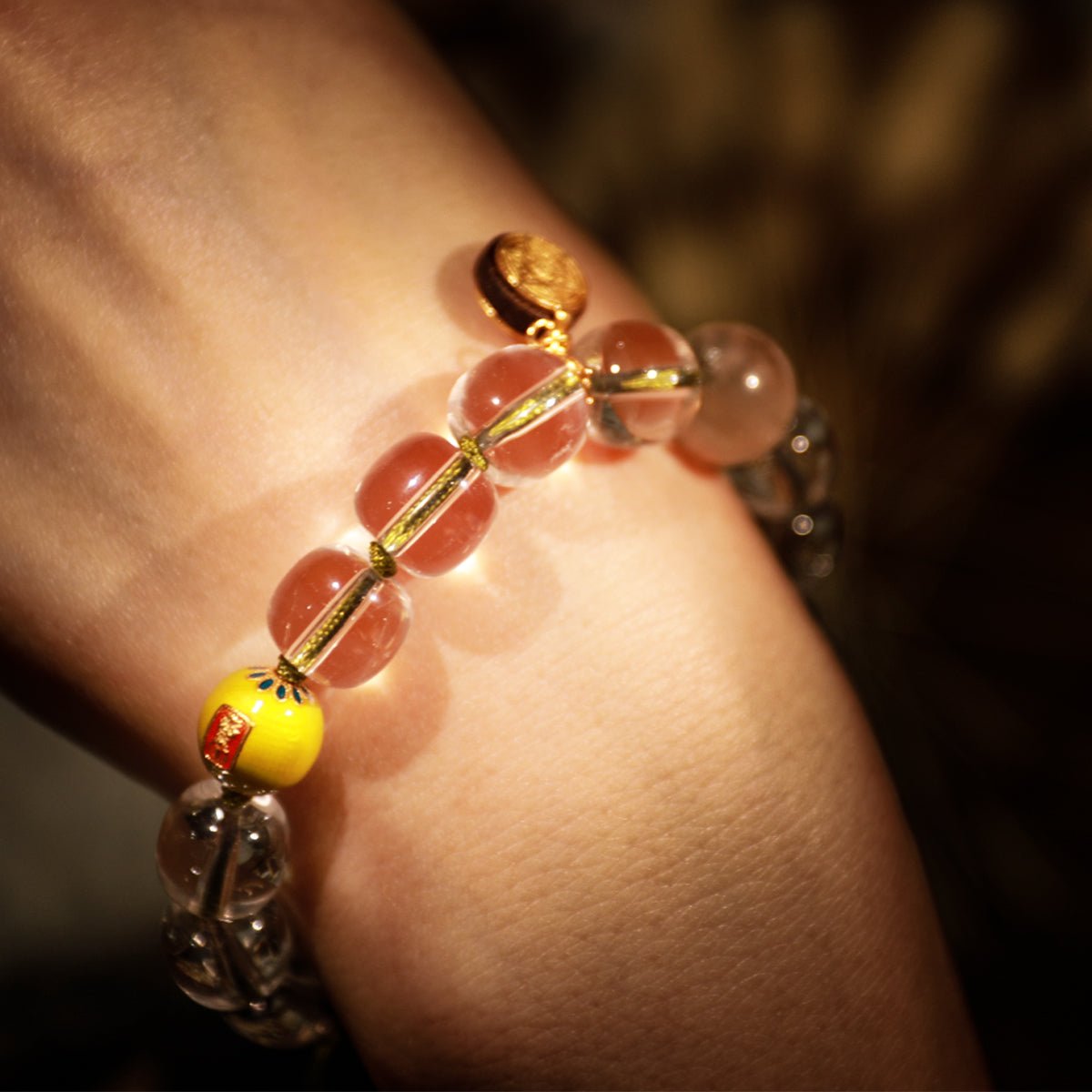 Pure energy white crystal silver bracelet| Bless Jade - LEIDAI