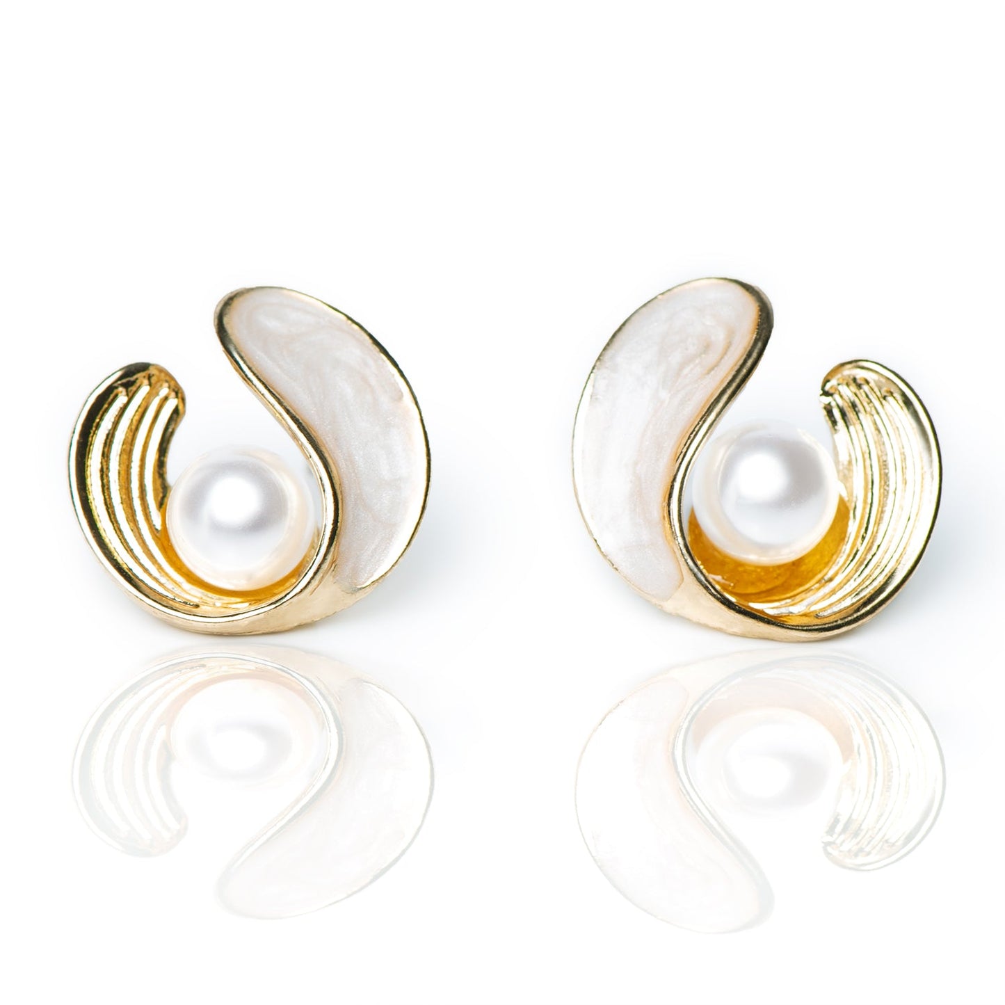 Retro pearl earrings 925 silver needle niche design earrings, high - end feel earrings for women in 2024, new trend - LEIDAI
