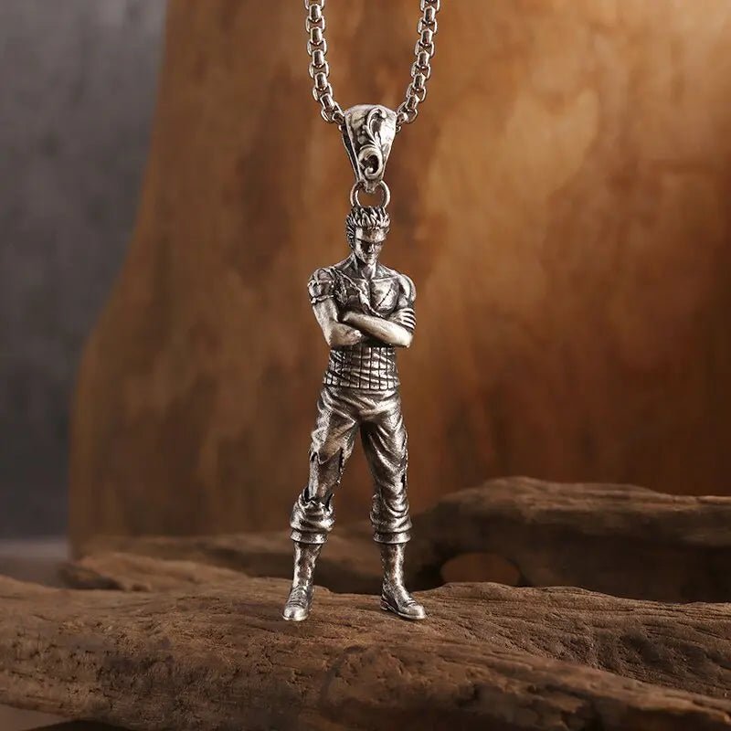 Vintage Gothic Cross Skull Pendant Necklace for Men Fashion Party Trend Punk Jewelry Halloween Gifts - LEIDAI