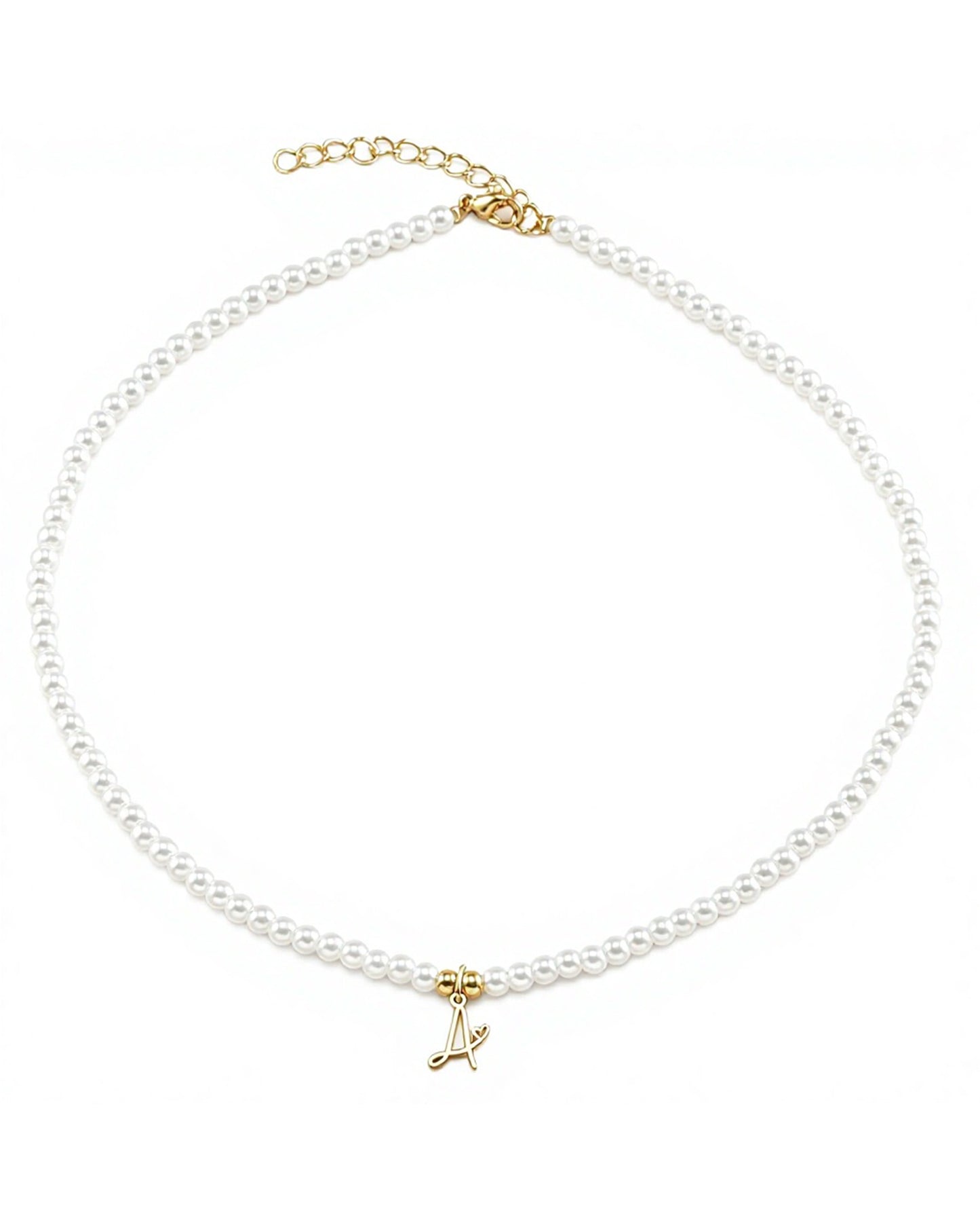 Personalised Initial Pearl Necklace – A Signature Piece Made Just for You