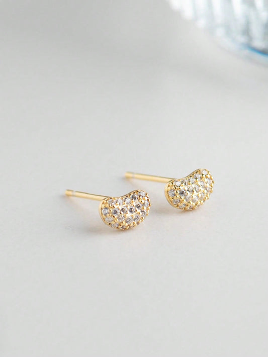 A pair of elegant and fashionable S925 silver earrings for ladies. Simple and suitable for daily commuting and dating. - LEIDAI