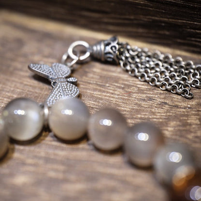 Absorb wealth, black backbone, gold ghost bracelet| Bless Jade - LEIDAI