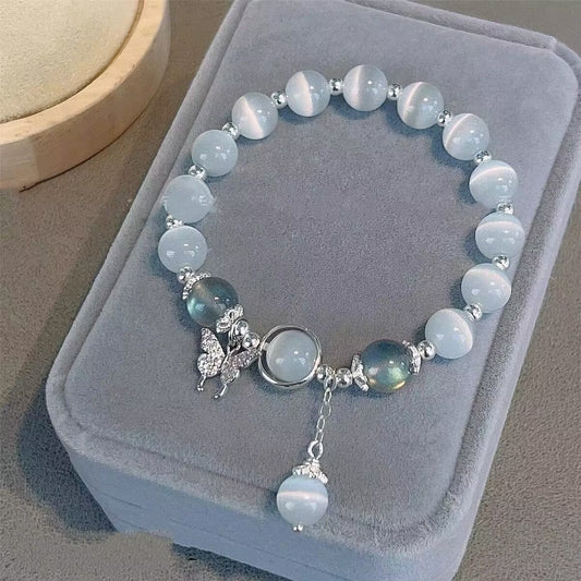 Cat's Eye Crystal Energy Bracelet | Bless Jade - LEIDAI