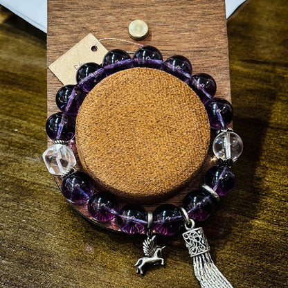 Good Luck Amethyst Bracelet | Bless Jade - LEIDAI