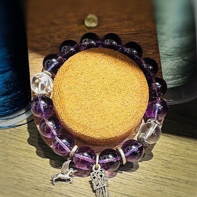 Good Luck Amethyst Bracelet | Bless Jade - LEIDAI