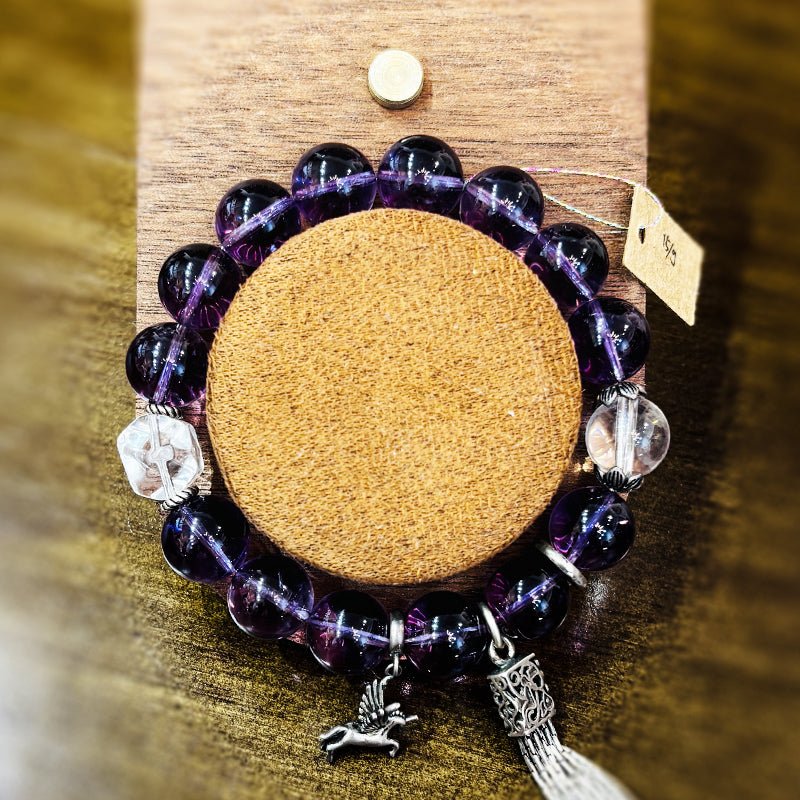 Good Luck Amethyst Bracelet | Bless Jade - LEIDAI