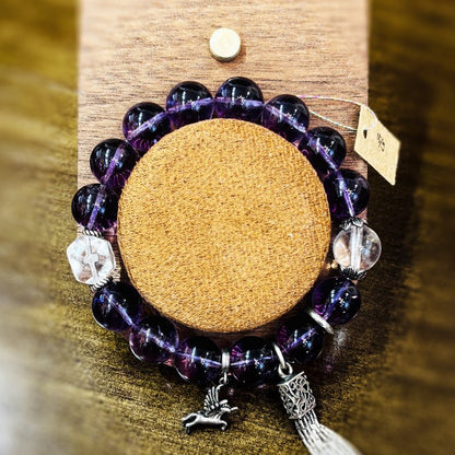 Good Luck Amethyst Bracelet | Bless Jade - LEIDAI