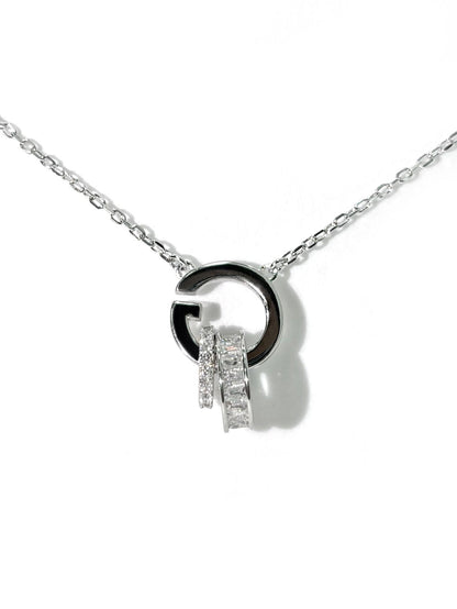 LEIDAI A women's niche premium 925 sterling silver pendant necklace fashion trend elegant for daily commute dating wear - LEIDAI