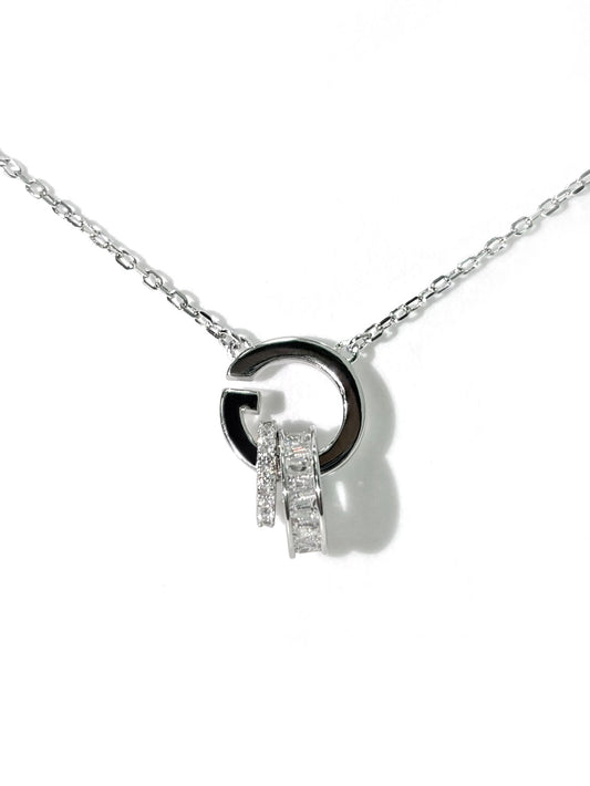 LEIDAI A women's niche premium 925 sterling silver pendant necklace fashion trend elegant for daily commute dating wear - LEIDAI