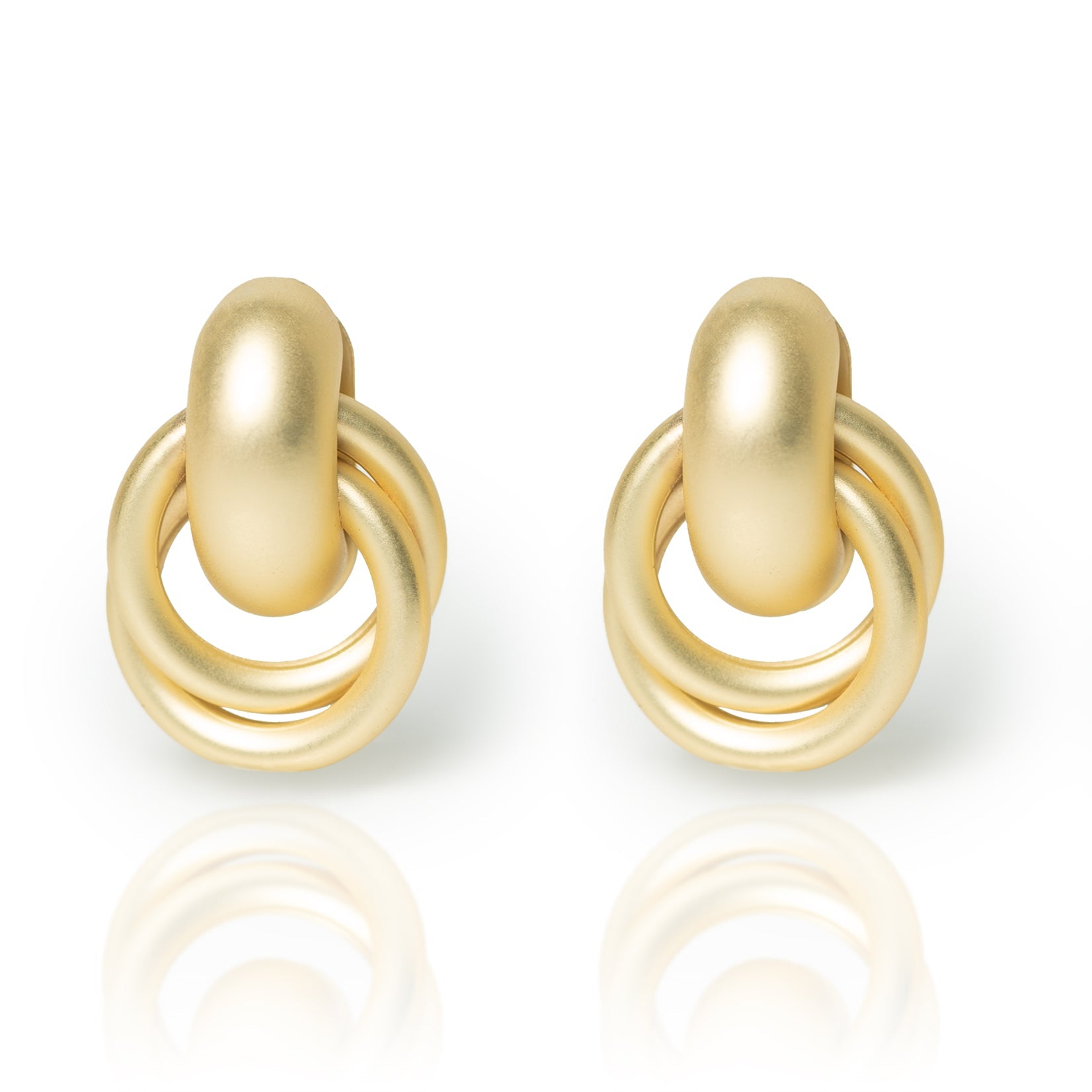 LEIDAI Chunky Gold Hoop Earrings for Women Earrings Lightweight Geometric patterns Hollow Open Hoops Hypoallergenic Gold Plated Earrings Fashion Jewelry - LEIDAI
