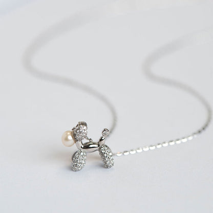 S925 sterling silver pendant necklace is light, luxurious and elegant, suitable for daily commuting and dating - LEIDAI
