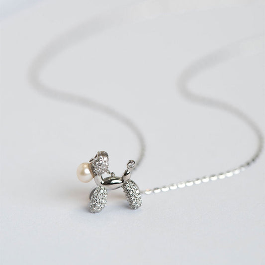 S925 sterling silver pendant necklace is light, luxurious and elegant, suitable for daily commuting and dating - LEIDAI